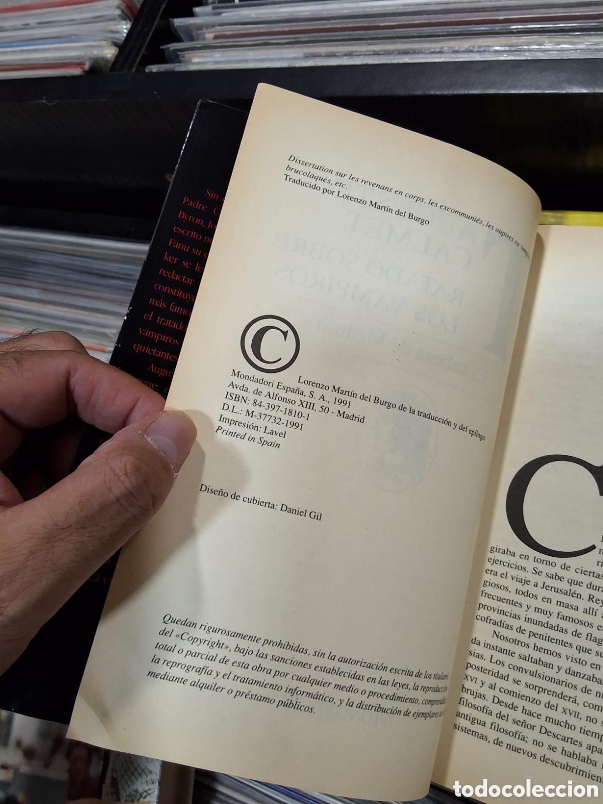 Libros de segunda mano: TRATADO SOBRE VAMPIROS - CALMET - Foto 6