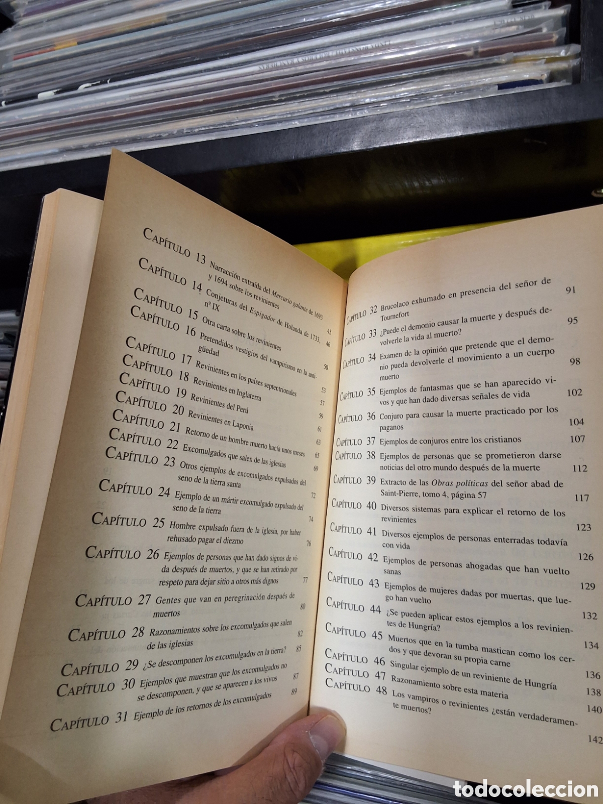 Libros de segunda mano: TRATADO SOBRE VAMPIROS - CALMET - Foto 8