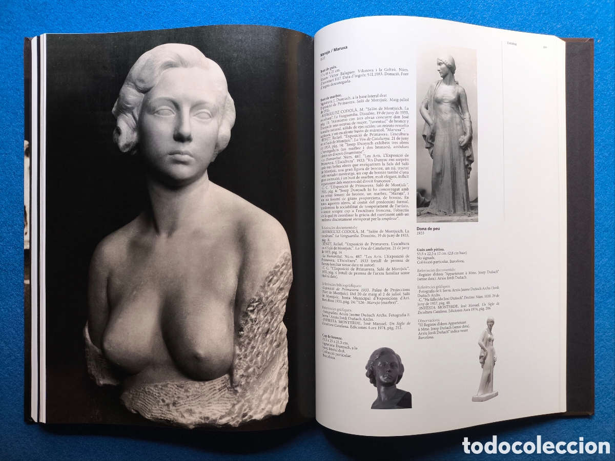 Libros de segunda mano: JOSEP DU&Ntilde;ACH ESCULTOR OBRA LIBRO DESCATALOGADO - Foto 2