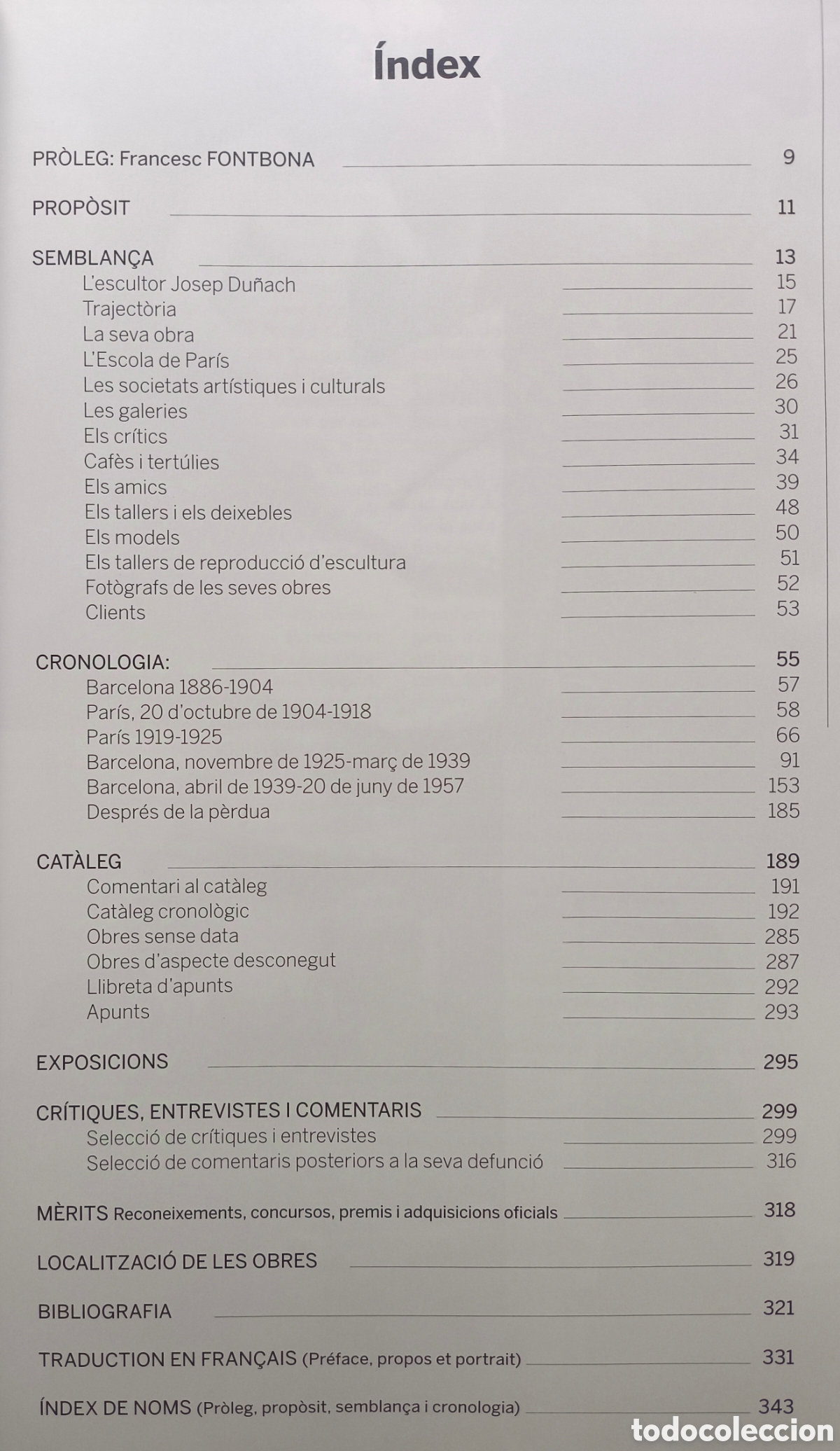 Libros de segunda mano: JOSEP DU&Ntilde;ACH ESCULTOR OBRA LIBRO DESCATALOGADO - Foto 3