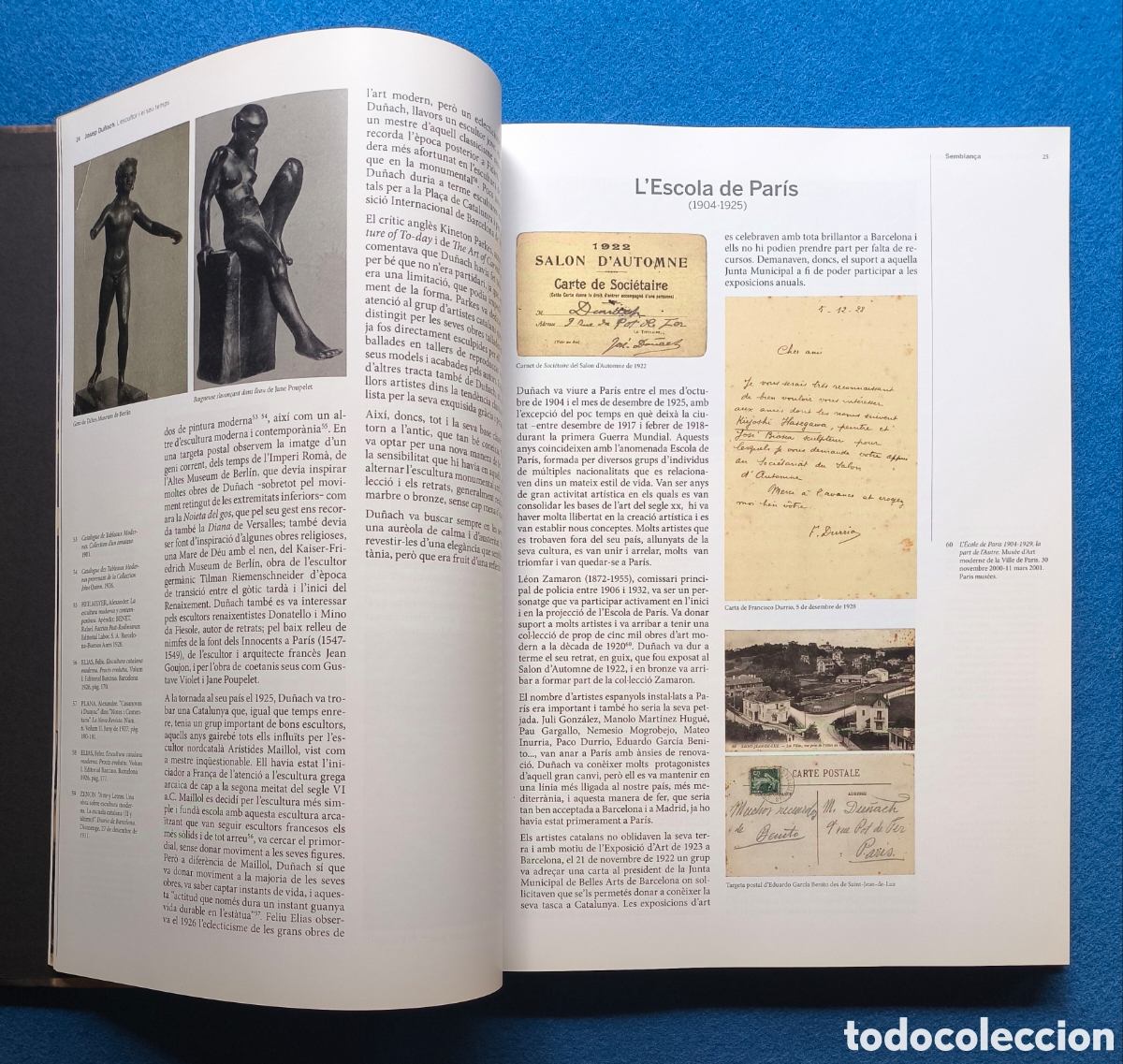Libros de segunda mano: JOSEP DU&Ntilde;ACH ESCULTOR OBRA LIBRO DESCATALOGADO - Foto 4