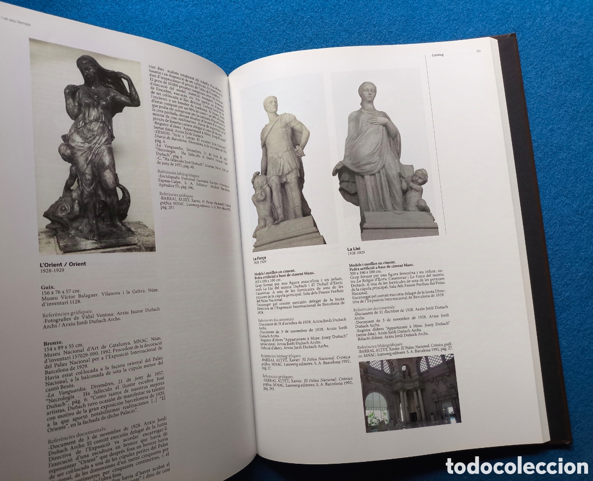 Libros de segunda mano: JOSEP DU&Ntilde;ACH ESCULTOR OBRA LIBRO DESCATALOGADO - Foto 7