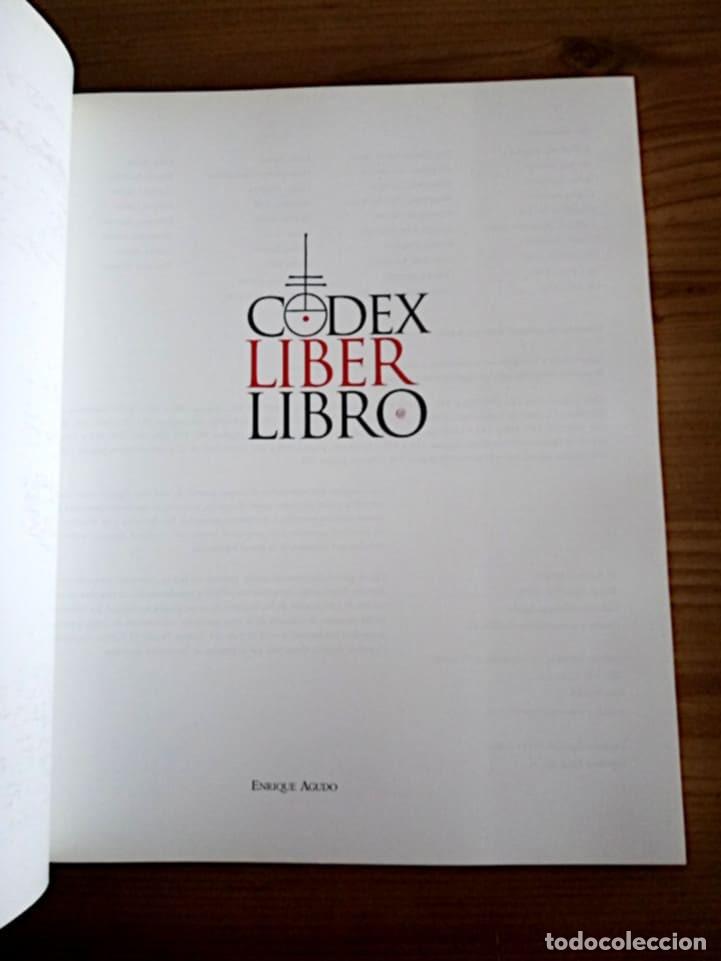 Libros de segunda mano: CODEX LIBER LIBRO. ENRIQUE AGUDO, COORDINADOR. EDICIONES SM. ED. 2006 - Foto 3