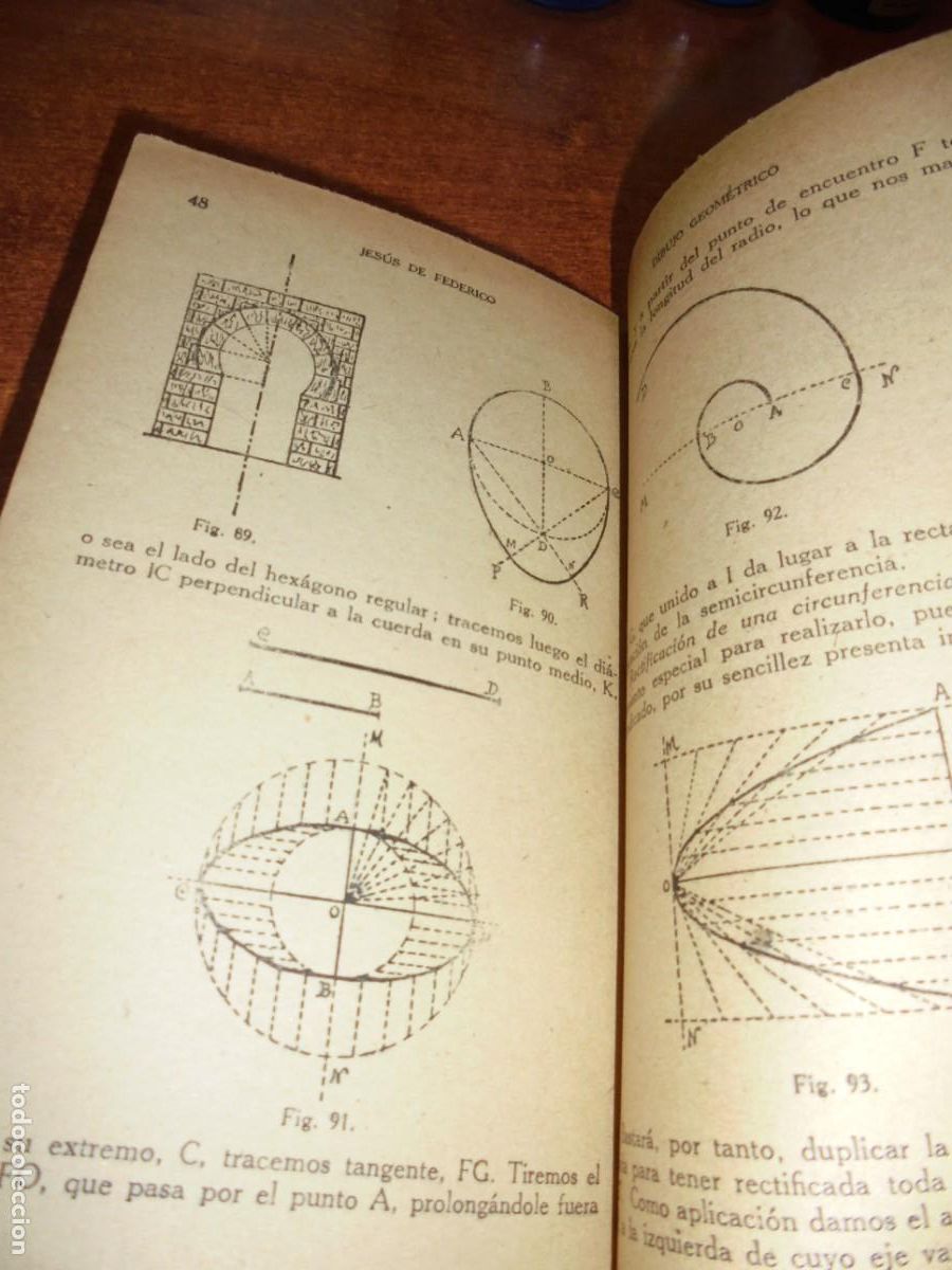 Libros de segunda mano: DIBUJO GEOMETRICO (JESUS DE FEDERICO) - Foto 9