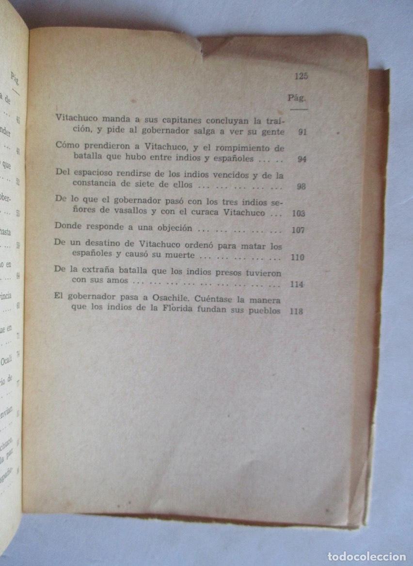 Libros de segunda mano: HISTORIA DE LA FLORIDA - INCA GARCILASO DE LA VEGA - Foto 7
