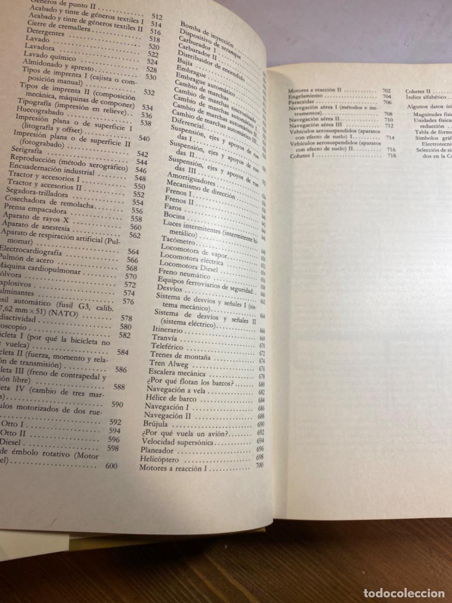 Libros de segunda mano: &iquest;COMO FUNCIONAN? ENCICLOPEDIA TECNICA ILUSTRADA. PLANETA. - Foto 4