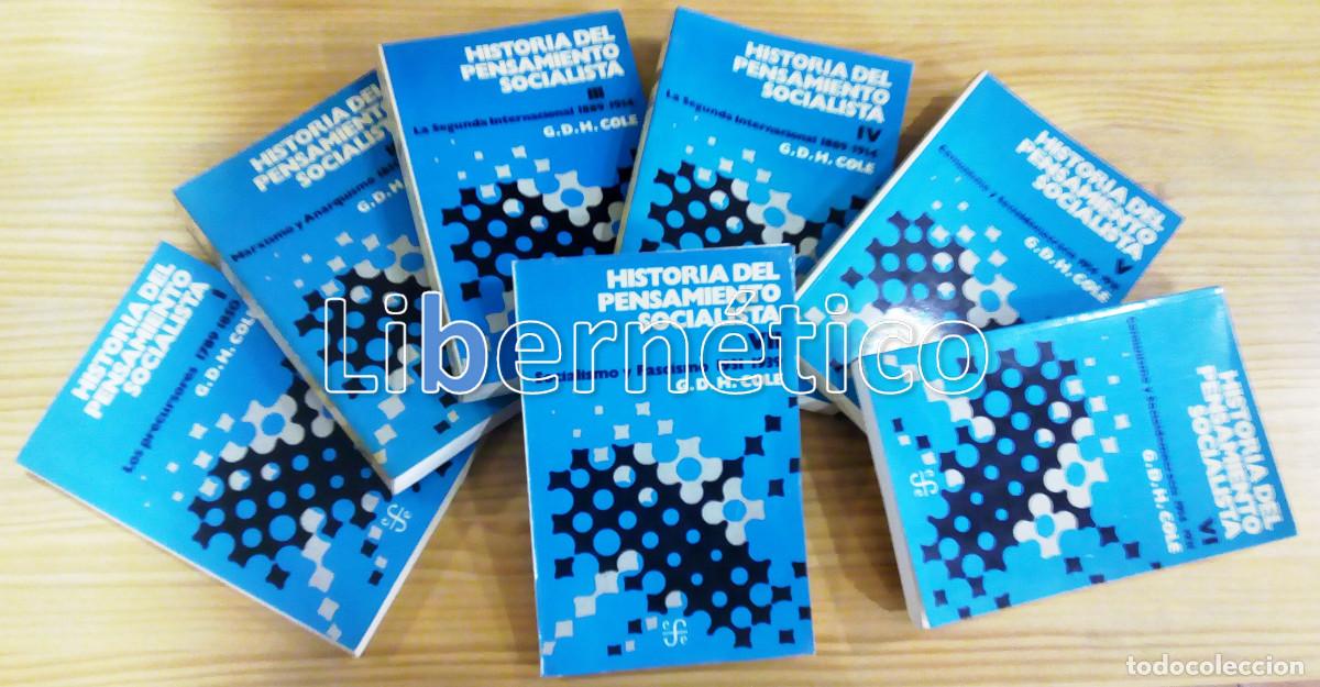 Libros de segunda mano: Historia del pensamiento socialista. C D H Cole. 7 tomos