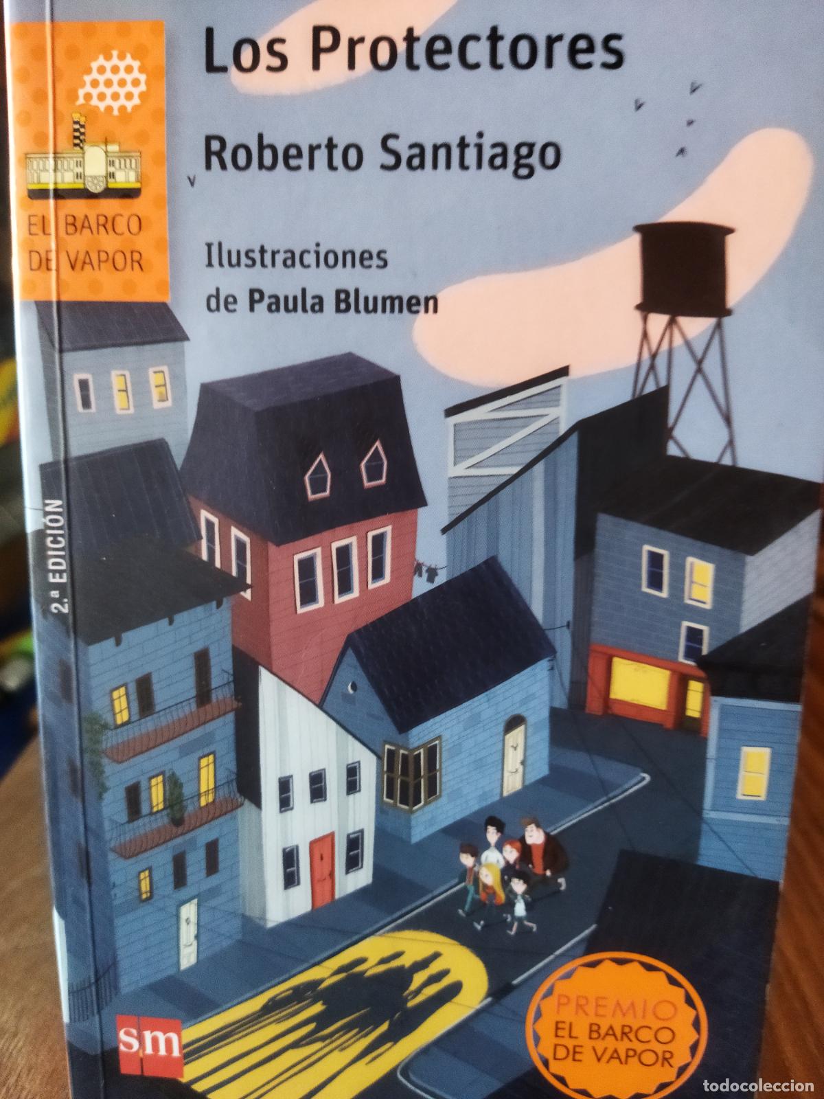 Libros de segunda mano: Los protectores Roberto Santiago - Foto 1