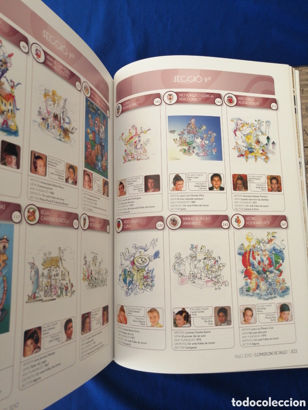 Libros de segunda mano: LIBRO FALLERO 2010 -JUNTA CENTRAL FALLERA VALENCIA-FALLAS DE VALENCIA - Foto 9