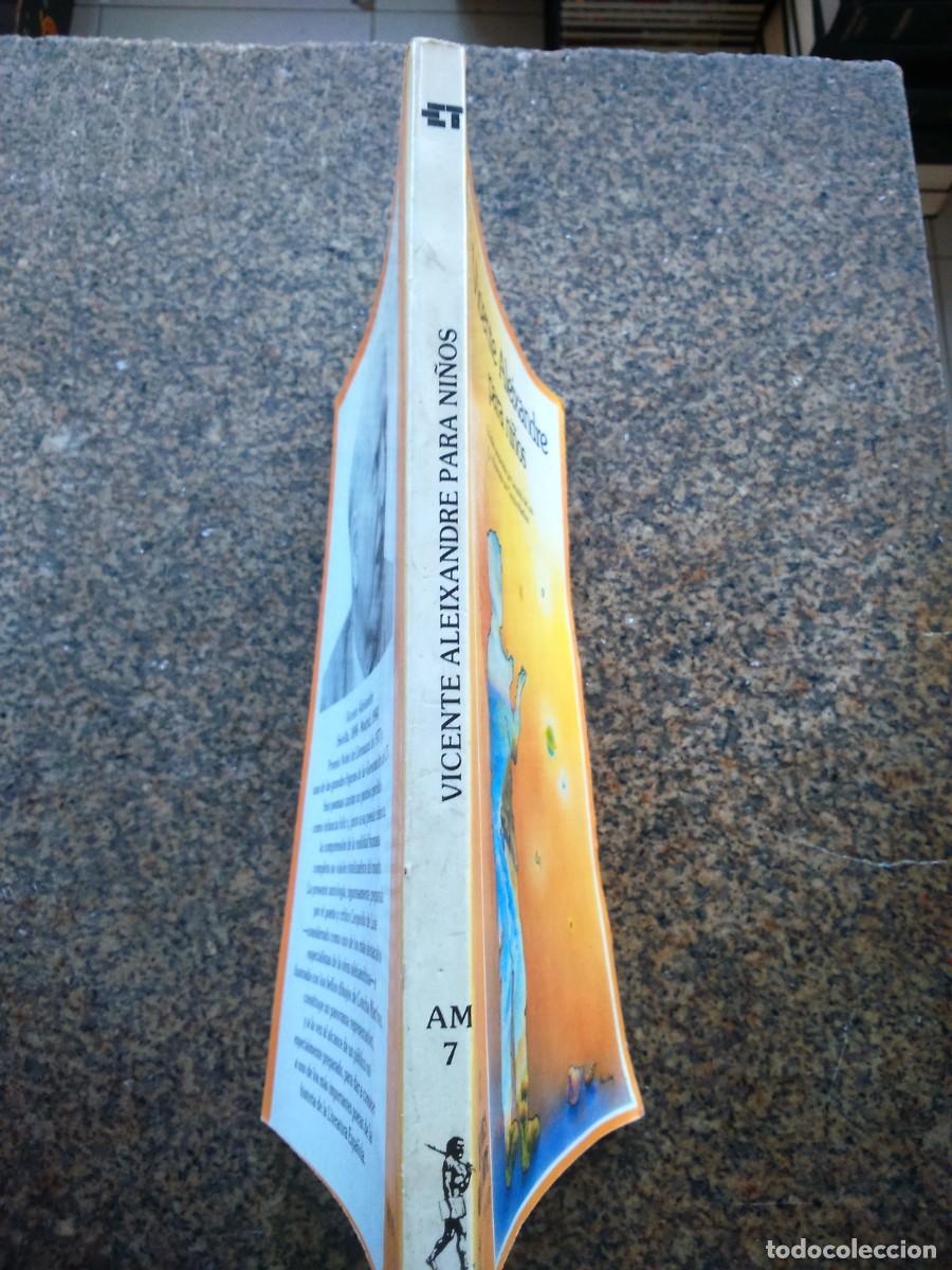 Libros de segunda mano: VICENTE ALEIXANDRE PARA NI&Ntilde;OS -- EDICIONES LA TORRE 1984 -- - Foto 3