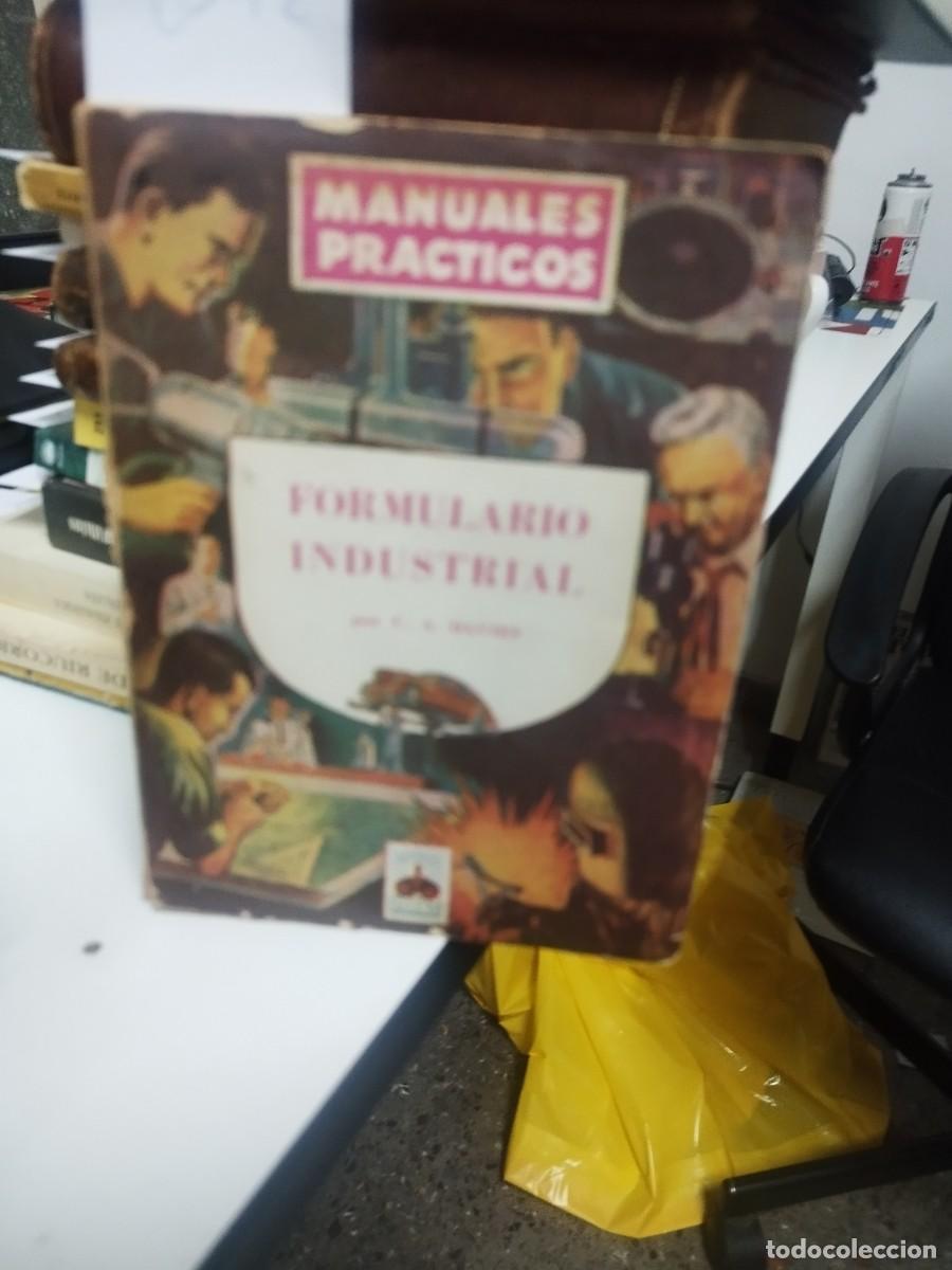 Libros de segunda mano: FORMULARIO INDUSTRIAL - C. A. DAVIES - Foto 1