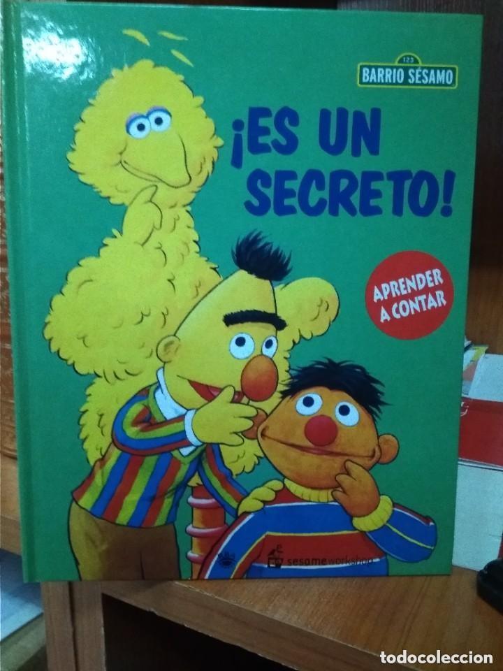 Libros de segunda mano: Barrio S&eacute;samo. &iexcl;Es un secreto! Aprender a contar - Foto 1