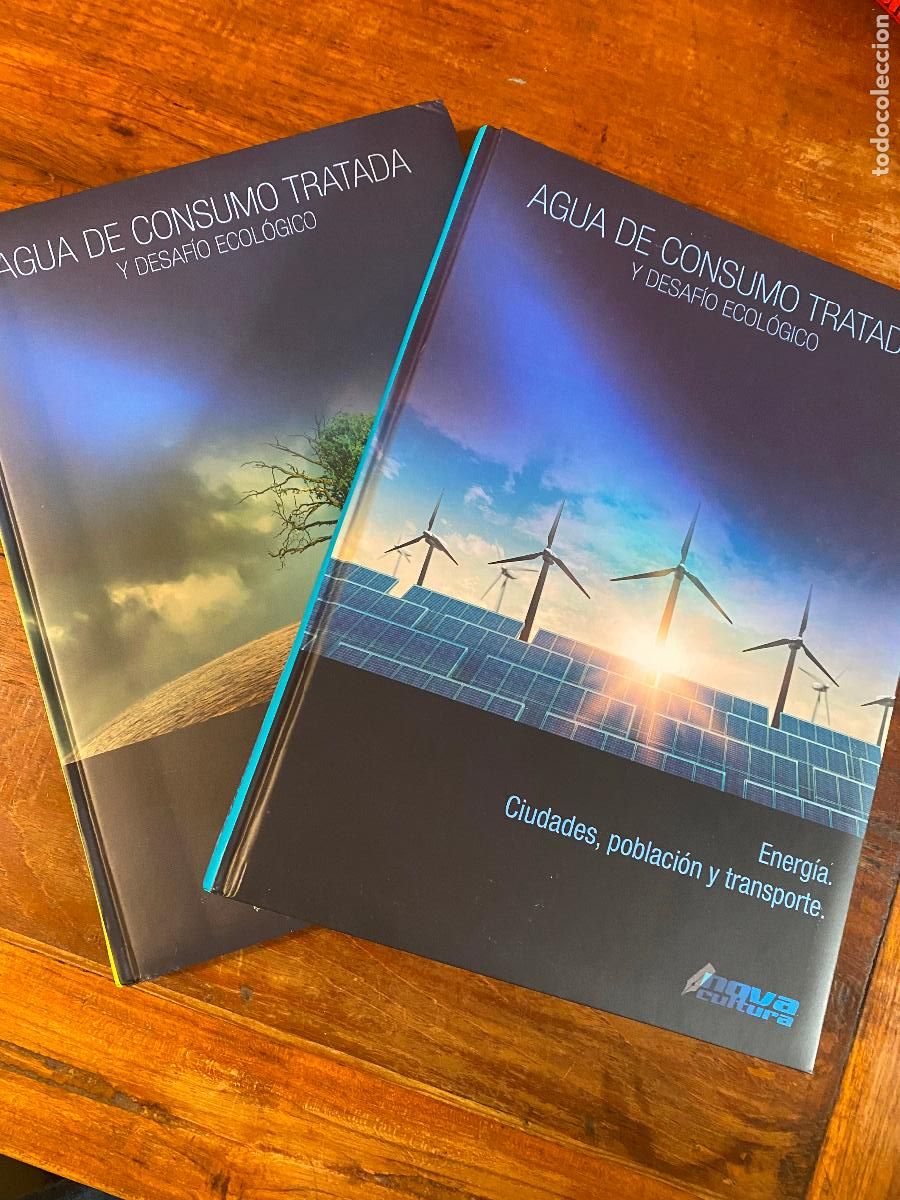 Libros de segunda mano: AGUA DE CONSUMO TRATADA Y DESAFIO ECOLOGICO 2 tomos