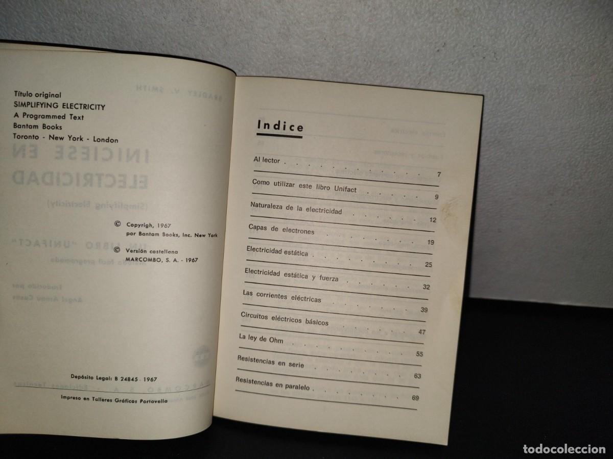 Libros de segunda mano: 116- IN&Iacute;CIESE EN ELECTRICIDAD. M&Eacute;TODO F&Aacute;CIL PROGRAMADO - BRADLEY V. SMITH - Foto 4