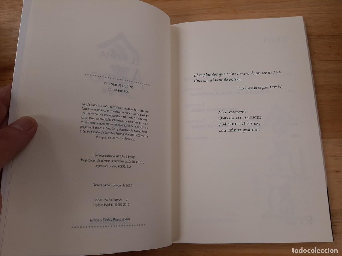 Libros de segunda mano: El alma del Aikido - Carmelo R&iacute;os - Foto 4