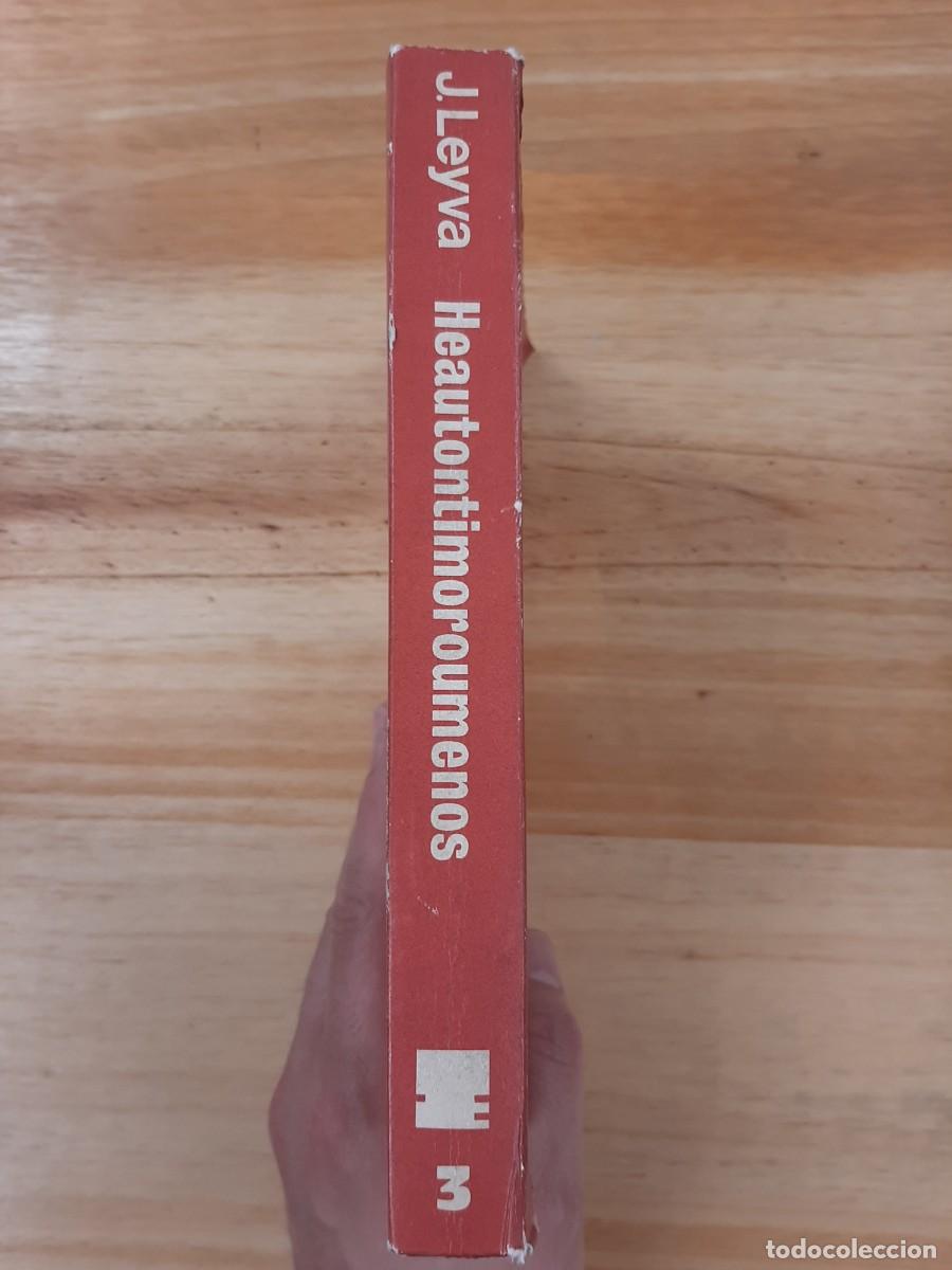 Libros de segunda mano: Heautontimoroumenos - J. Leyva - Foto 2