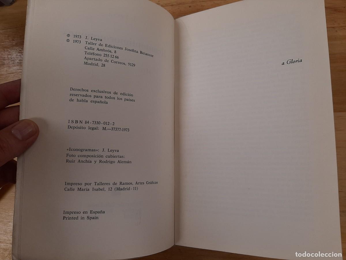 Libros de segunda mano: Heautontimoroumenos - J. Leyva - Foto 4