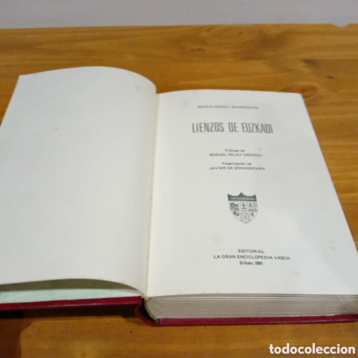 Libros de segunda mano: Lienzos de Euzkadi. Mario &aacute;ngel Marrodan - Foto 2