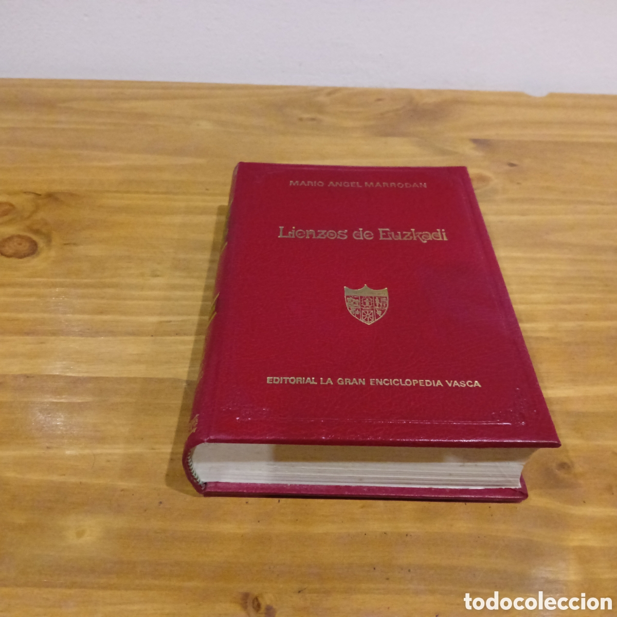 Libros de segunda mano: Lienzos de Euzkadi. Mario &aacute;ngel Marrodan - Foto 1