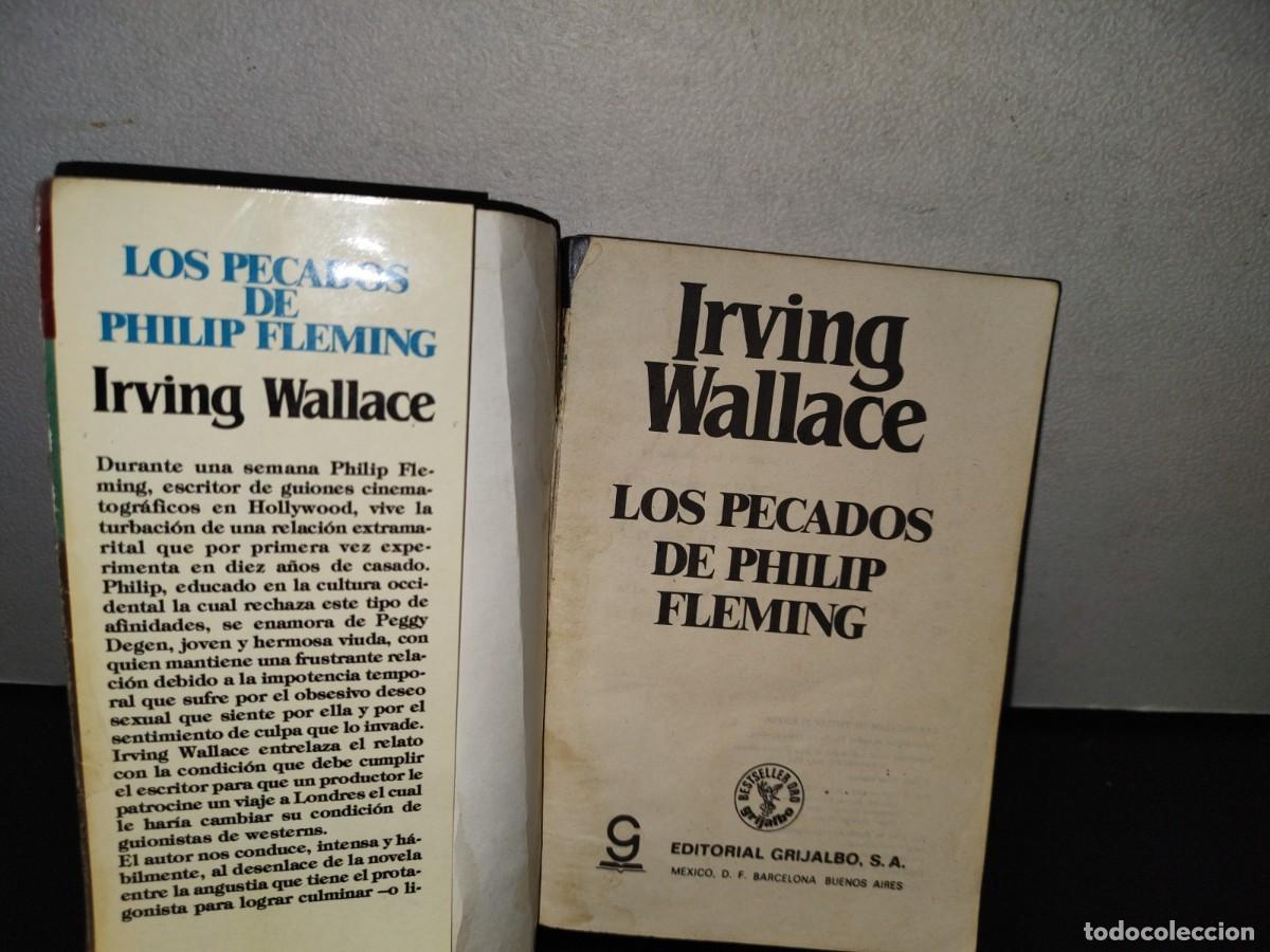 Libros de segunda mano: 116- Los Pecados De Philip Fleming - Irving Wallace - Foto 5