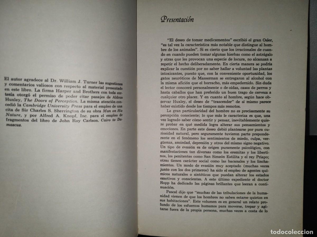 Libros de segunda mano: 107- LAS DROGAS Y LA MENTE - ROBERT S. DE ROPP. COMPA&Ntilde;&Iacute;A EDITORIAL CONTINENTAL - Foto 7
