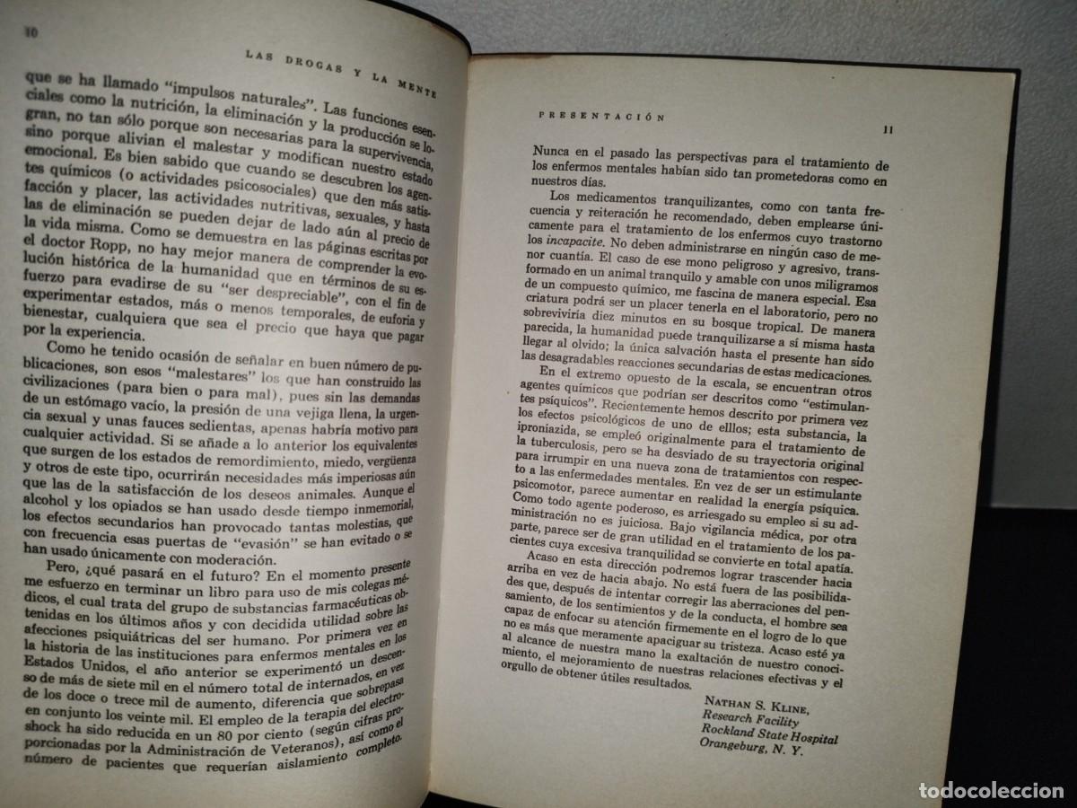 Libros de segunda mano: 107- LAS DROGAS Y LA MENTE - ROBERT S. DE ROPP. COMPA&Ntilde;&Iacute;A EDITORIAL CONTINENTAL - Foto 8