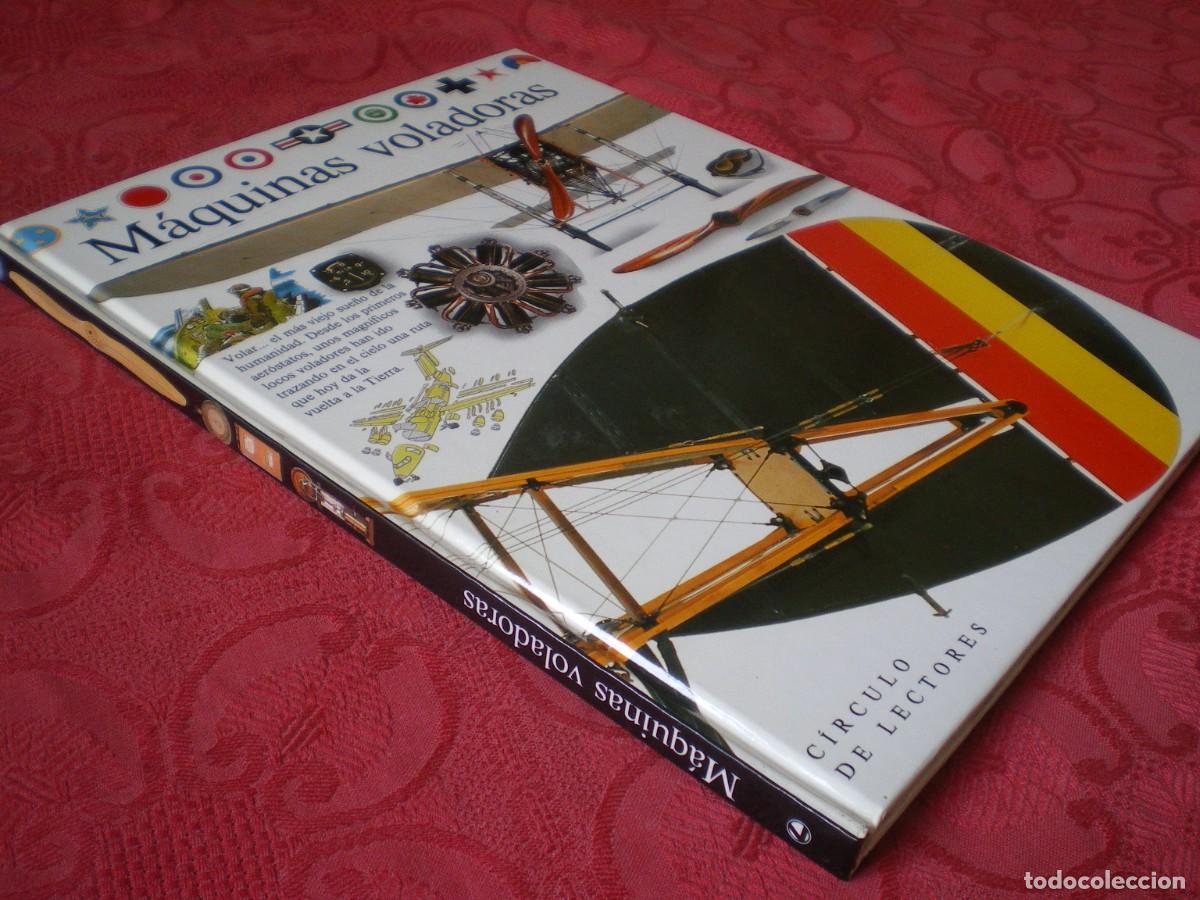 Libros de segunda mano: M&Aacute;QUINAS VOLADORAS. BIBLIOTECA VISUAL ALTEA. C&Iacute;RCULO DE LECTORES. - Foto 2