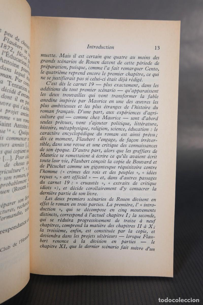 Libros de segunda mano: Bouvard et P&eacute;cuchet - Gustave Flaubert - Ed. Gallimard 1950 - Foto 6