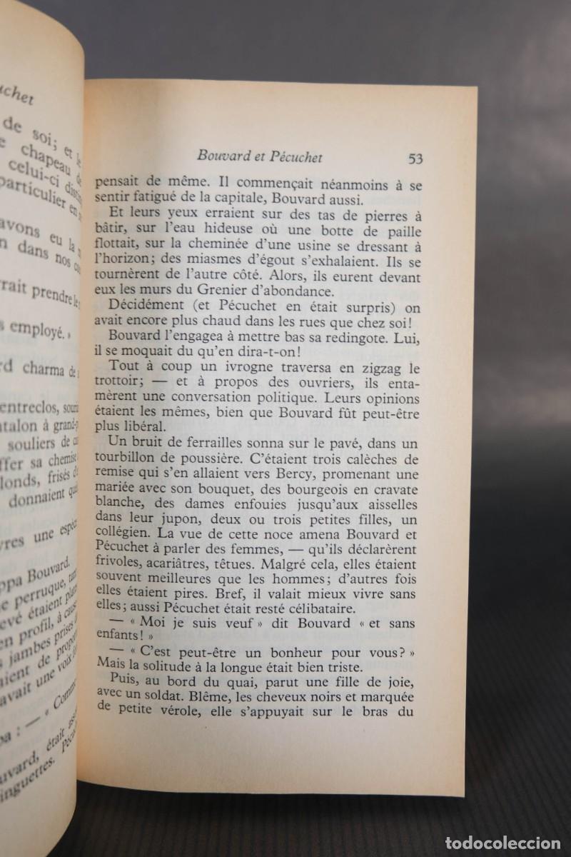 Libros de segunda mano: Bouvard et P&eacute;cuchet - Gustave Flaubert - Ed. Gallimard 1950 - Foto 7
