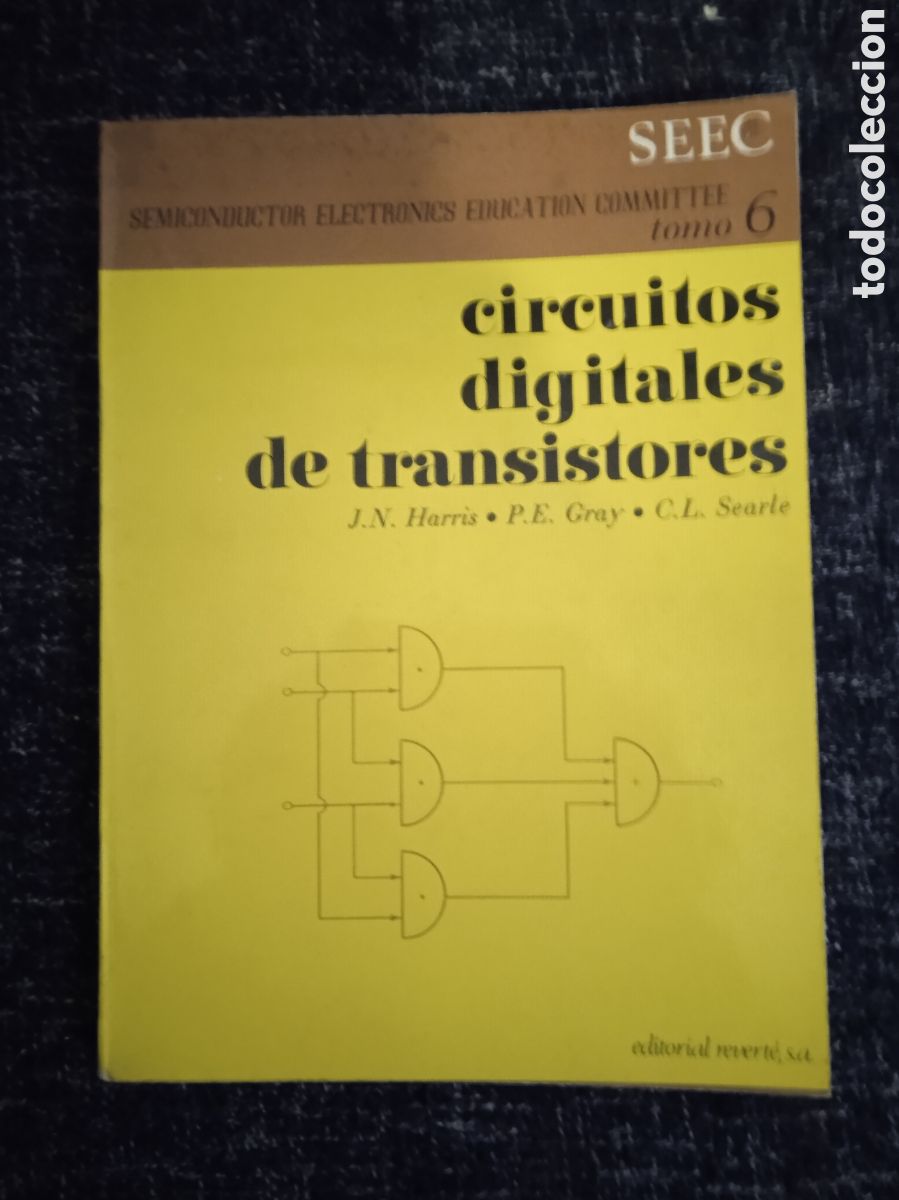 Libros de segunda mano: CIRCUITOS DIGITALES DE TRANSISTORES -ED. REVERT&Eacute; 1972 - Foto 1