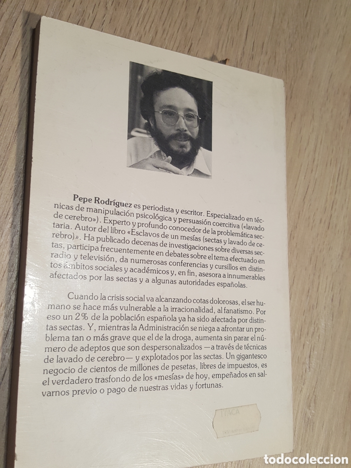 Libros de segunda mano: Las sectas hoy y aqui. Pepe Rodriguez - Foto 5