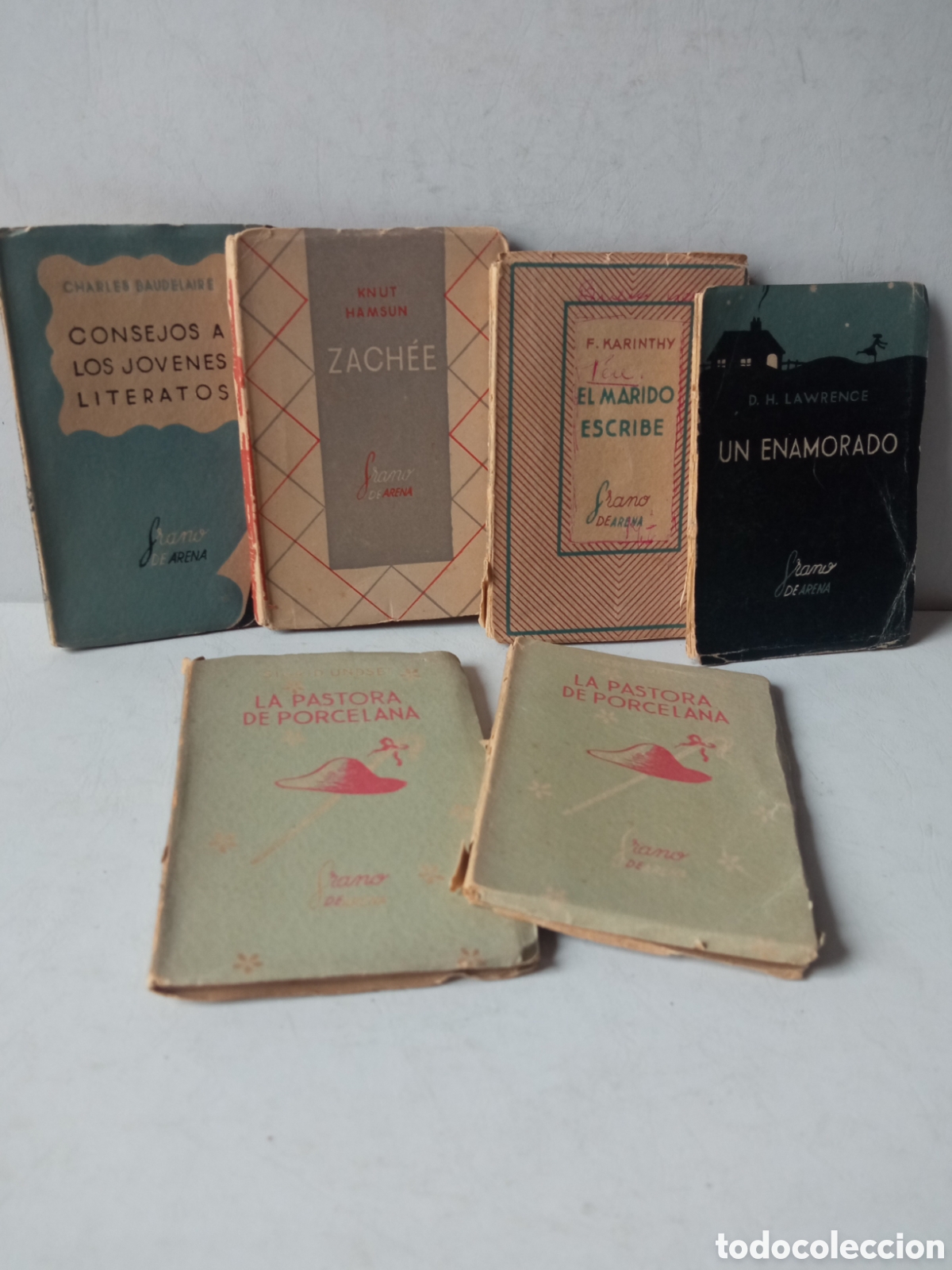 Libros de segunda mano: Lote libros miniatura Colecci&oacute;n Grano de arena - Foto 1