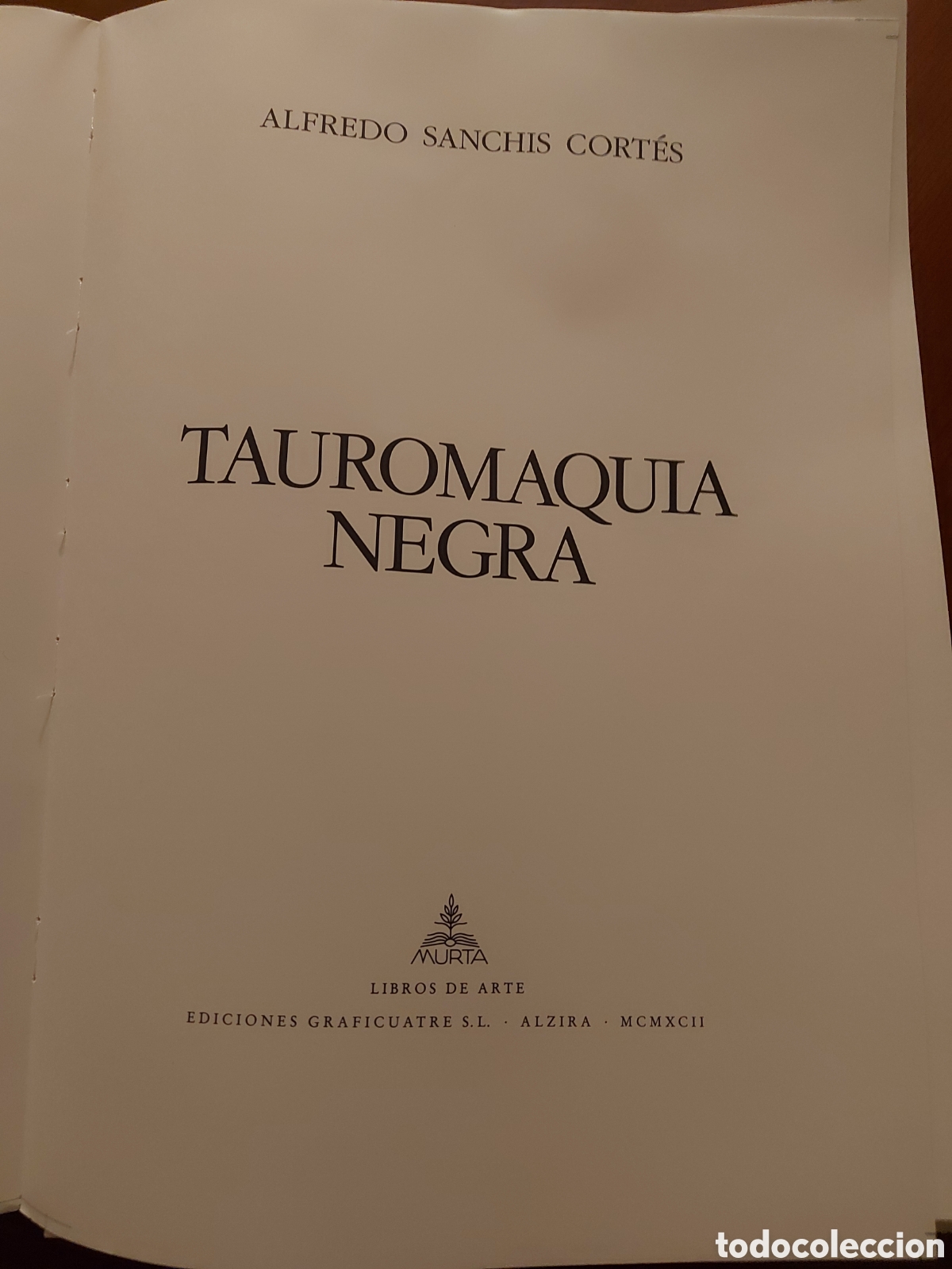 Libros de segunda mano: Tauromaquia negra numerado. - Foto 3