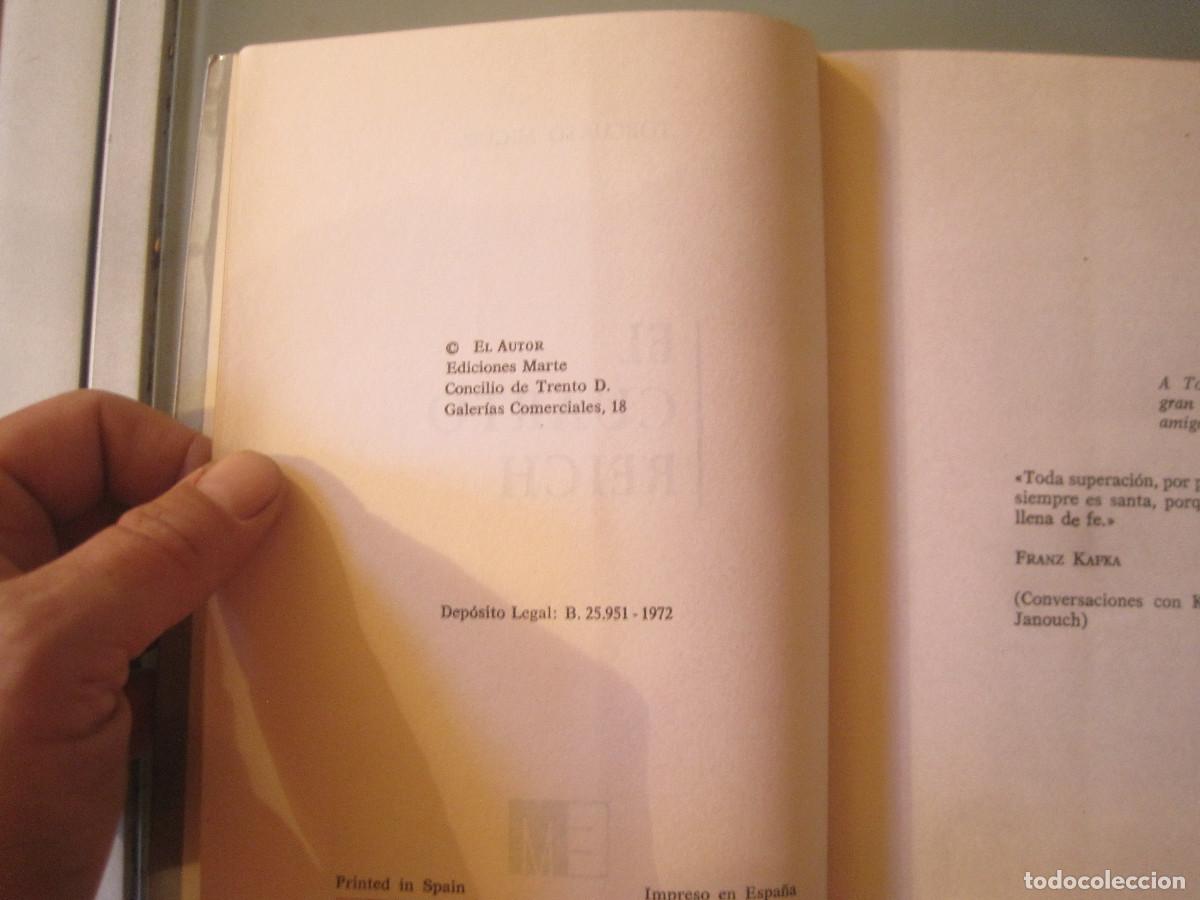 Libros de segunda mano: Torcuato Miguel - El cuarto Reich - Marte 1972 - Foto 2