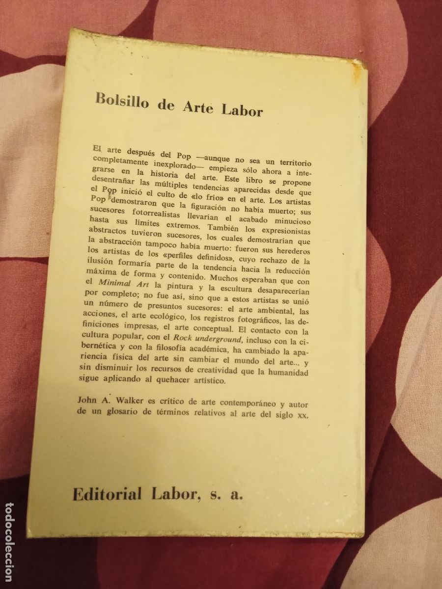 Libros de segunda mano: EL ARTE DESPUES DEL POP. JOHN A. WALKER. EDITORIAL LABOR. - Foto 7