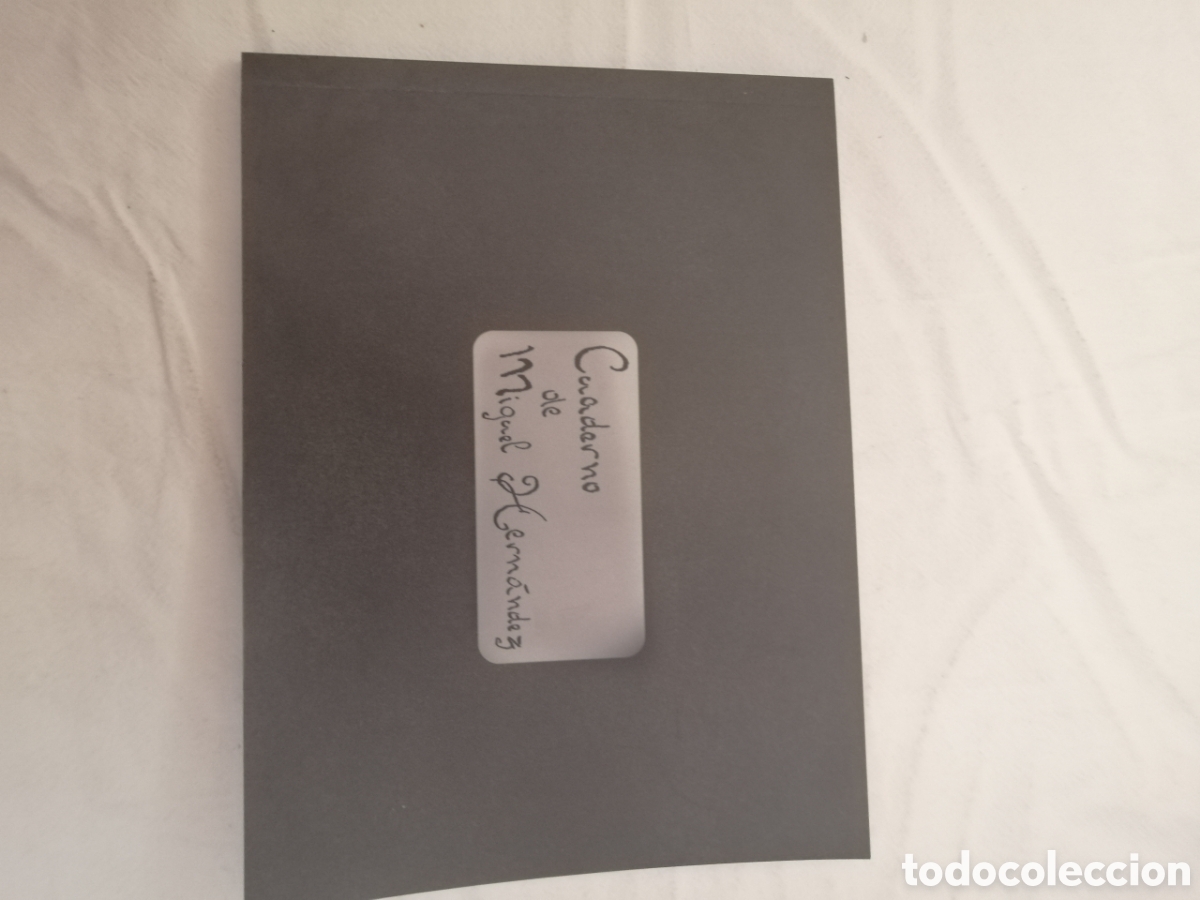Libros de segunda mano: Cuaderno de Miguel Hern&aacute;ndez libro - Foto 1