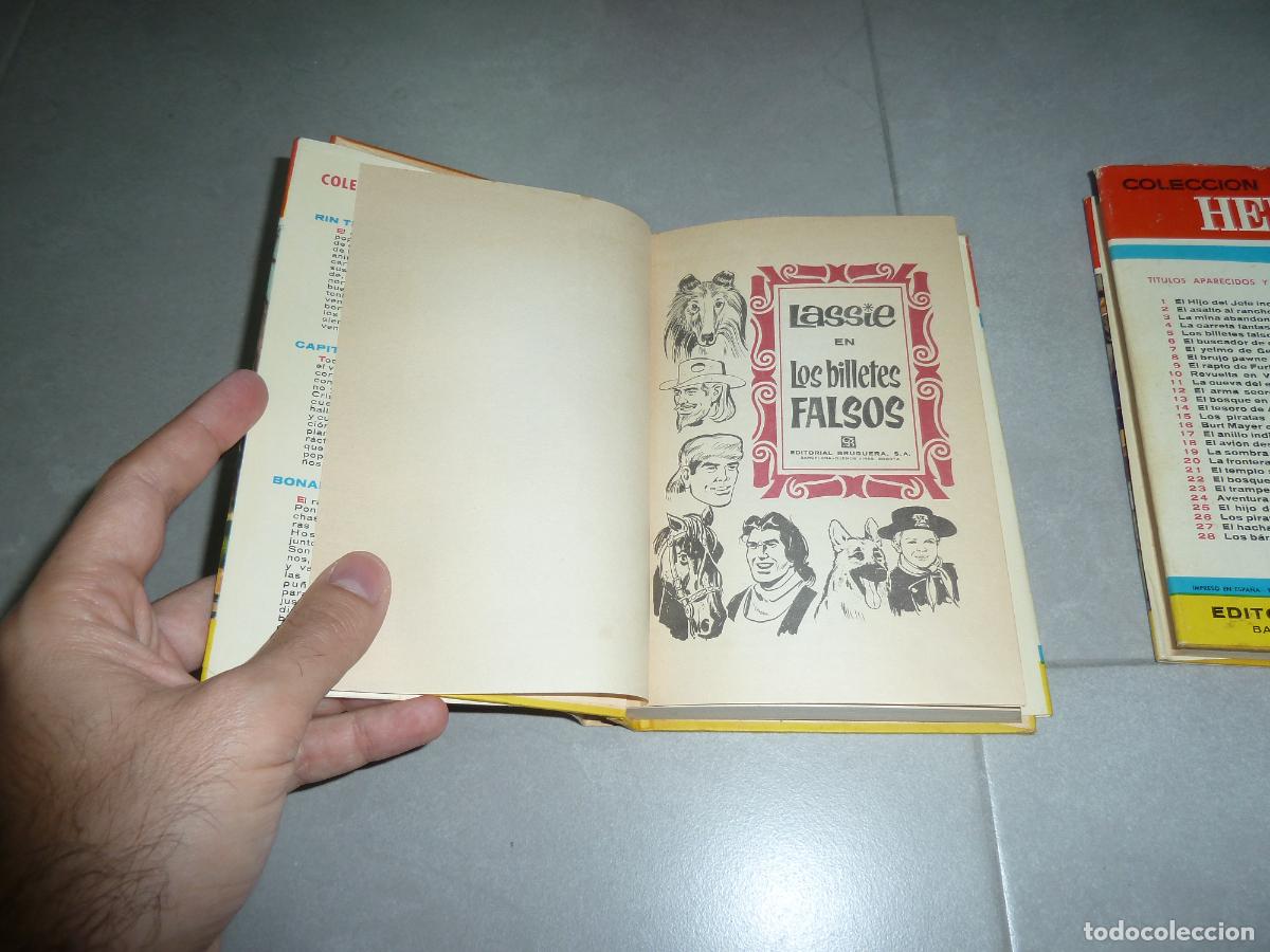 Libros de segunda mano: Libros. Bruguera Colecci&oacute;n h&eacute;roes. Lassie, 2 n&uacute;meros - Foto 4