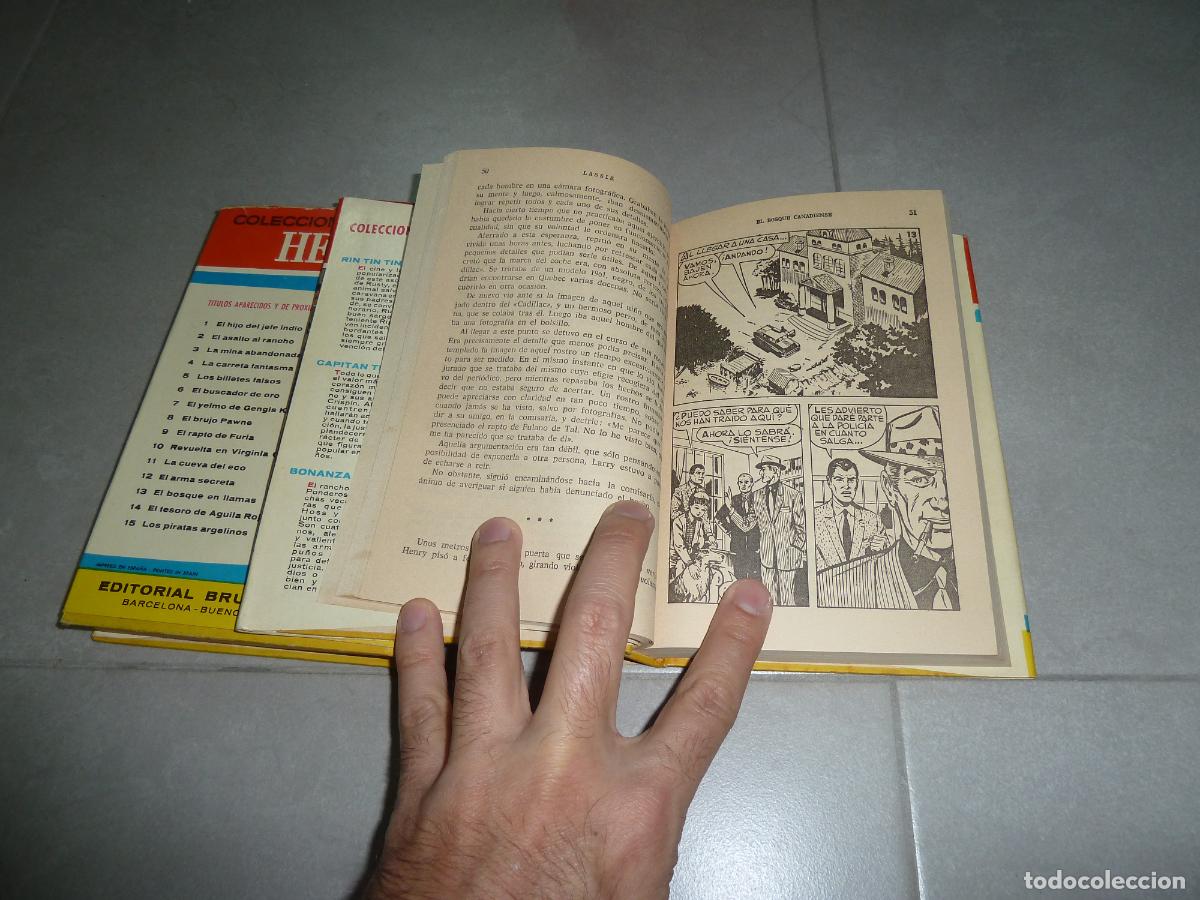 Libros de segunda mano: Libros. Bruguera Colecci&oacute;n h&eacute;roes. Lassie, 2 n&uacute;meros - Foto 8