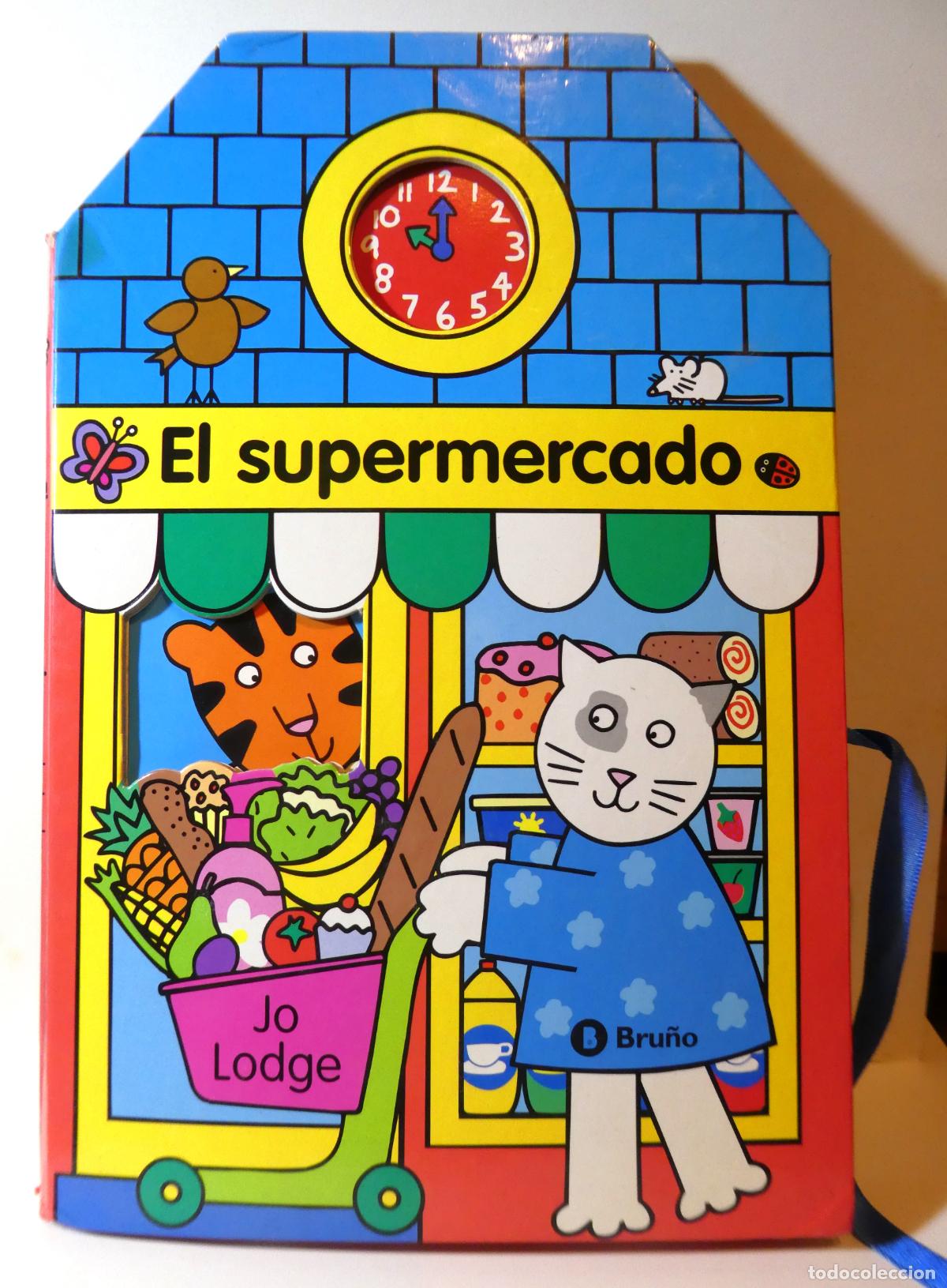 Libros de segunda mano: El Supermercado , Jo Lodge, interactivo desplegable nuevo - Foto 1