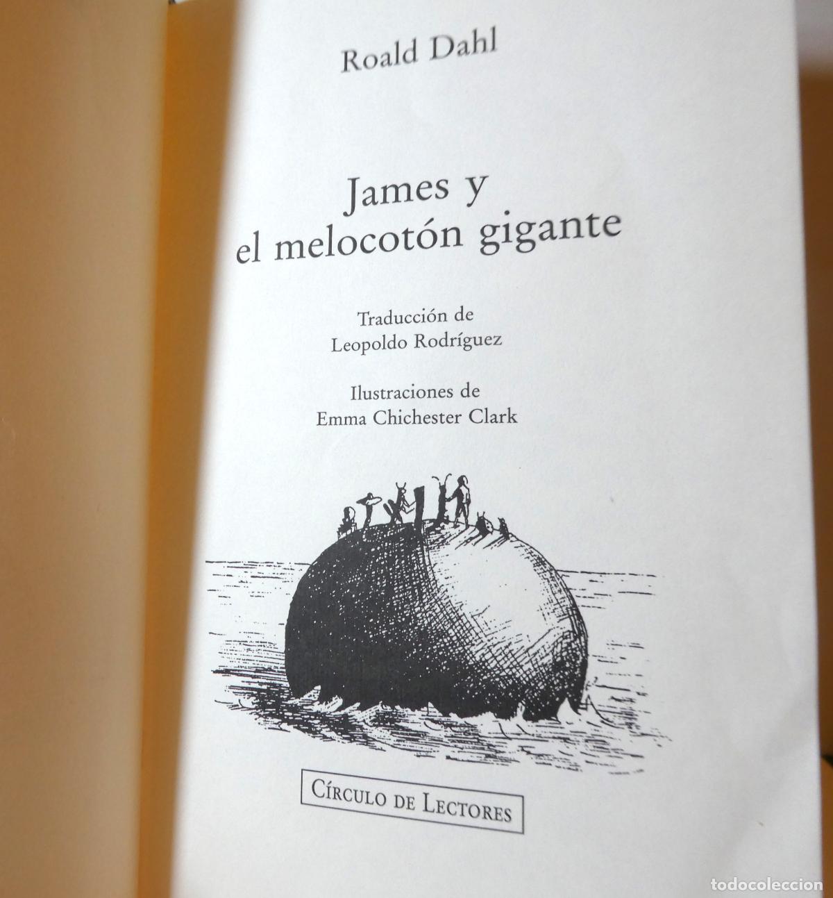 Libros de segunda mano: JAMES Y EL MELOCOT&Oacute;N GIGANTE. ROALD DAHL, nuevo - Foto 2