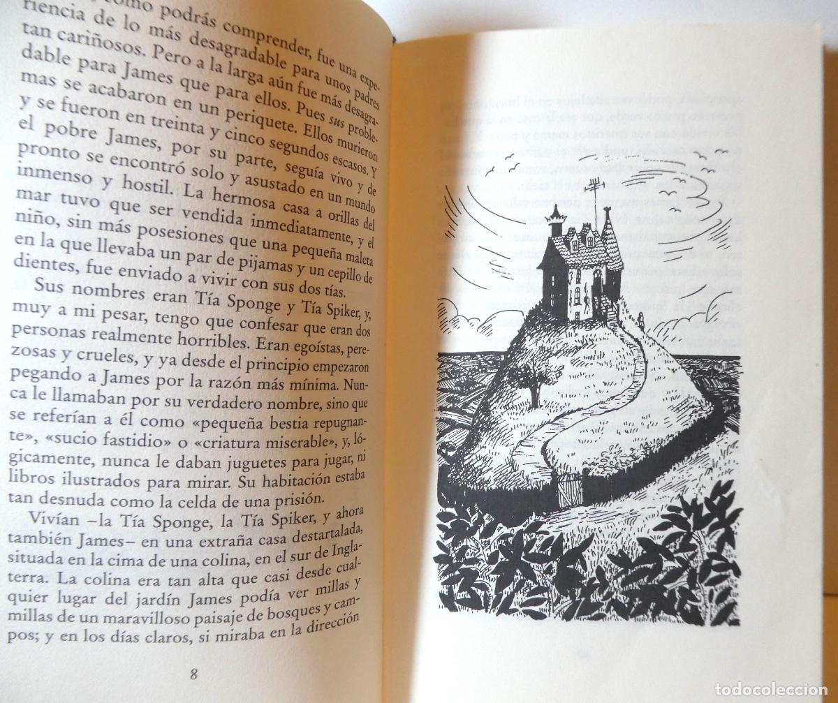 Libros de segunda mano: JAMES Y EL MELOCOT&Oacute;N GIGANTE. ROALD DAHL, nuevo - Foto 3