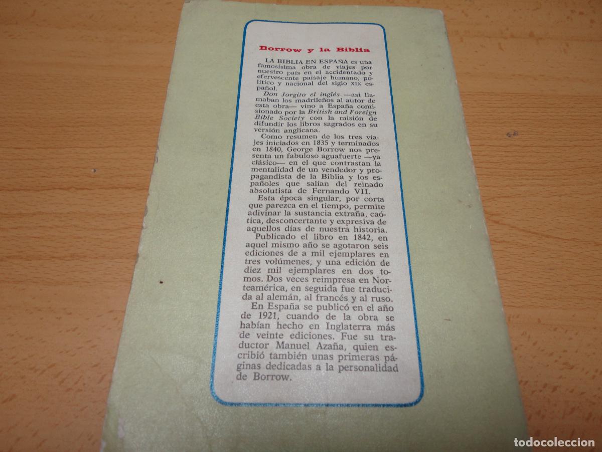 Libros de segunda mano: La biblia en Espa&ntilde;a (George Borrow) - N8 - Foto 3