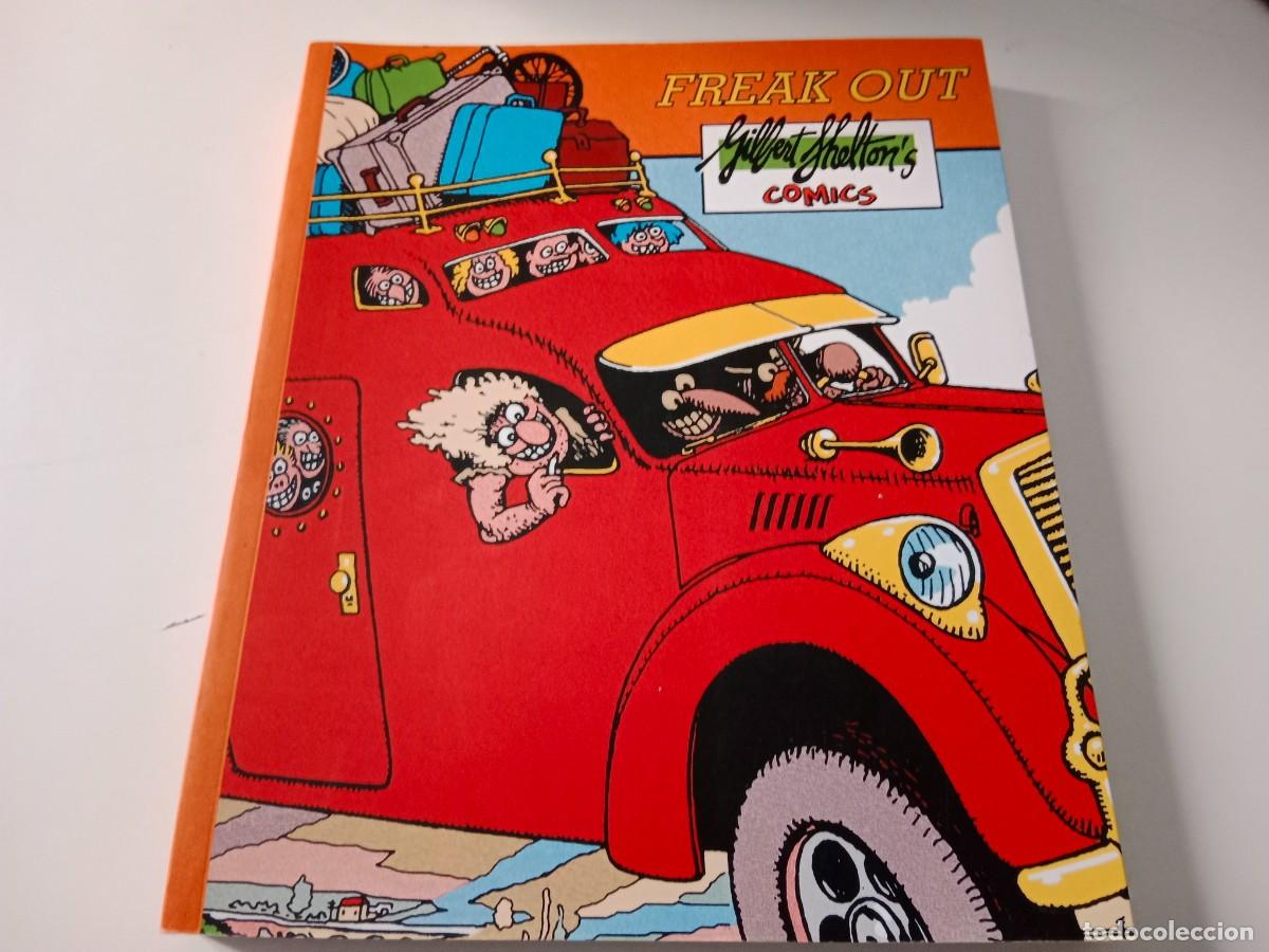 Libros de segunda mano: CATALOGO EXPOSICI&Oacute;N GILBERT SHELTON. FREAK OUT - Foto 1