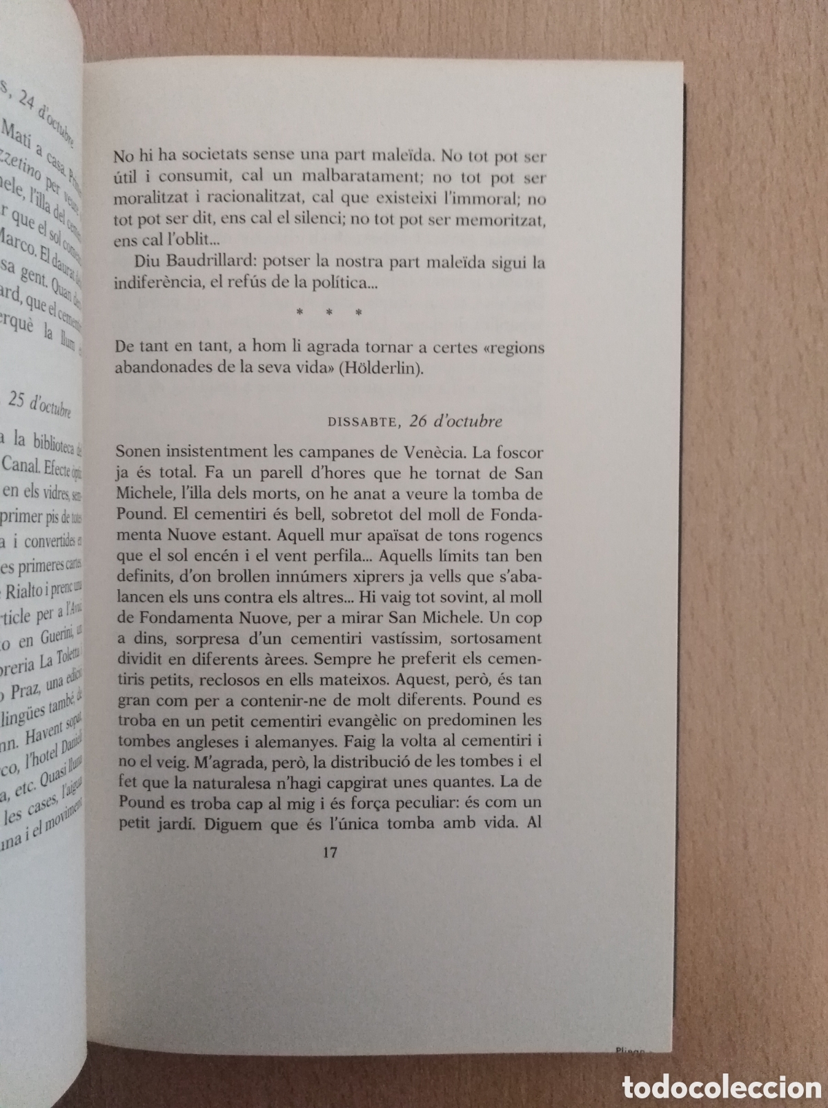 Libros de segunda mano: QUADERN VENECI&Agrave;. &Agrave;lex Susanna - Foto 8