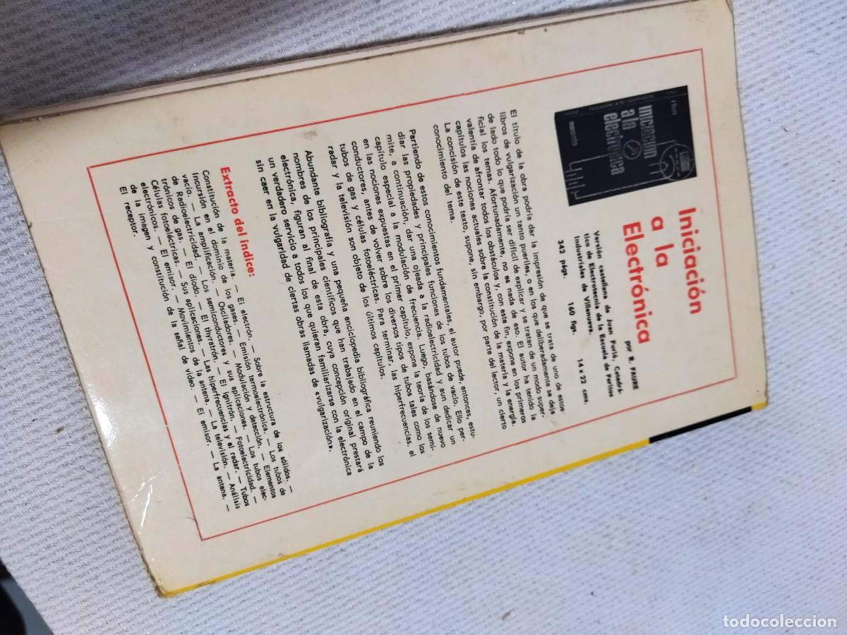 Libros de segunda mano: Televisi&oacute;n b&aacute;sica 2/ A. Schure Marcombo a&ntilde;o 1963 - Foto 4