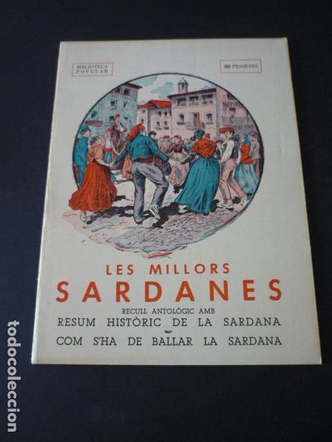 Libros de segunda mano: LES MILLORS SARDANES 1958 - Foto 1