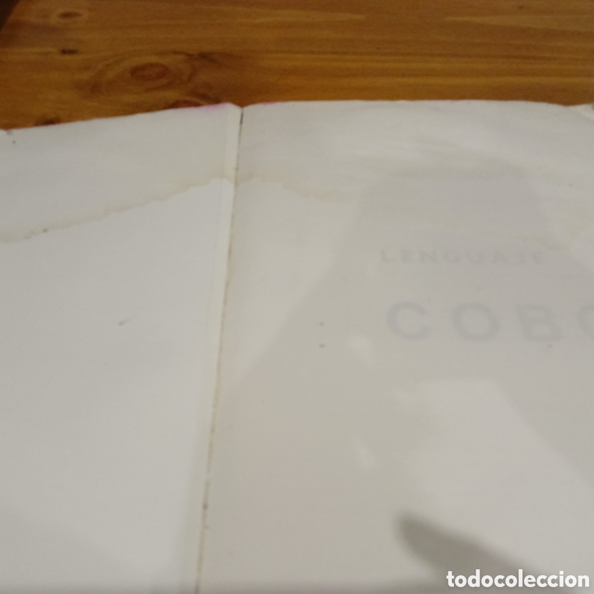 Libros de segunda mano: Lenguaje COBOL. Ciro de la fuente - Foto 2