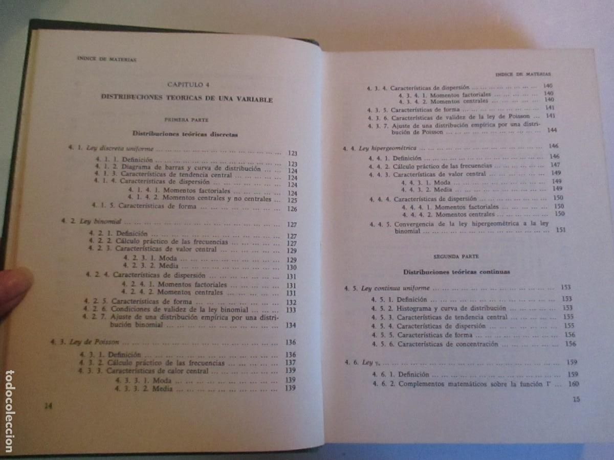 Libros de segunda mano: G&Eacute;RARD CALOT Curso de estad&iacute;stica descriptiva W30607 - Foto 5