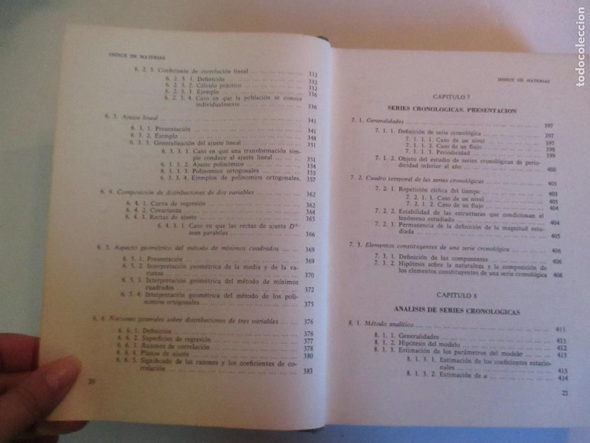 Libros de segunda mano: G&Eacute;RARD CALOT Curso de estad&iacute;stica descriptiva W30607 - Foto 8