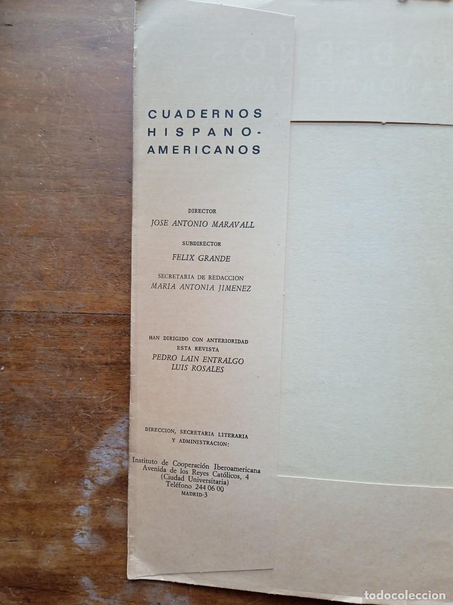 Libros de segunda mano: Cuadernos hispanoamericanos 387. Madrid 1982 - Foto 3